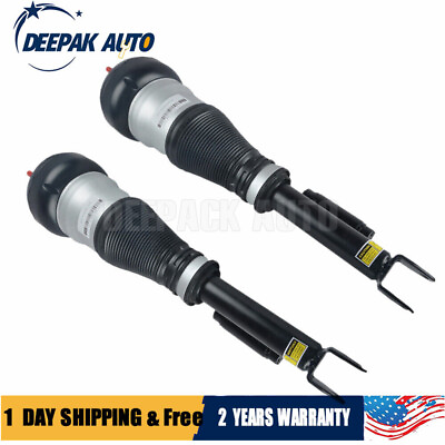 #ad Pair Front Air Suspension Shock Struts For Mercedes W222 S450 S550 RWD 2013 2020 $485.00