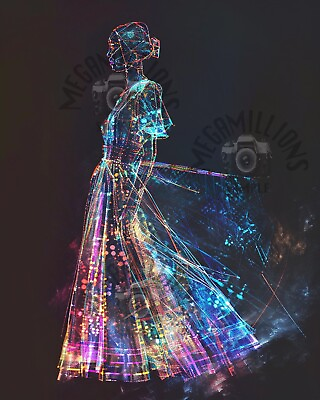 #ad fashion ART Hologram Wireframe Digital Image Photo Wallpaper Desktop W5 $0.99