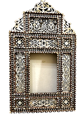#ad Handmade Mirror Wall Frames Decor Art Decor Furniture Wood Mirror Frame Inlaid $370.00