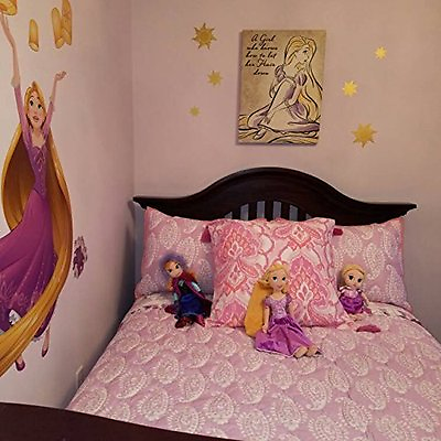 #ad Rapunzel Tangled Royal Sun Insignia#x27;s Wall Decal Stickers Decor $14.99