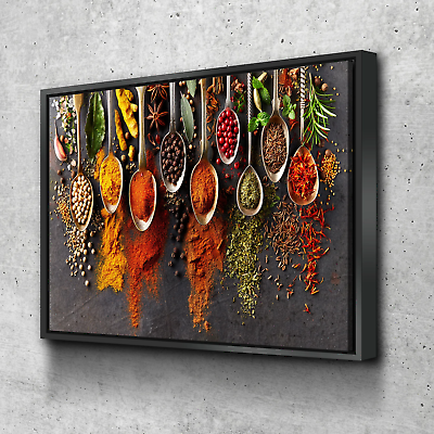 #ad Kitchen Wall Art Kitchen Canvas Wall Art Kitchen Prints Kitchen Artwork $274.95