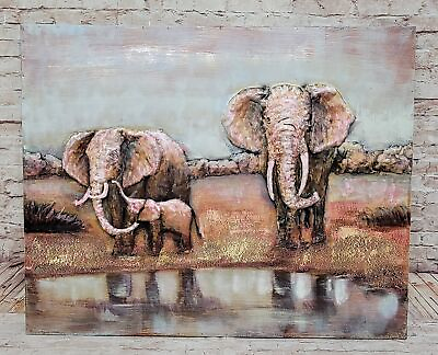#ad Contemporary Modern Decorative 3D Painting Wall Metal Canvas Sale $249.00