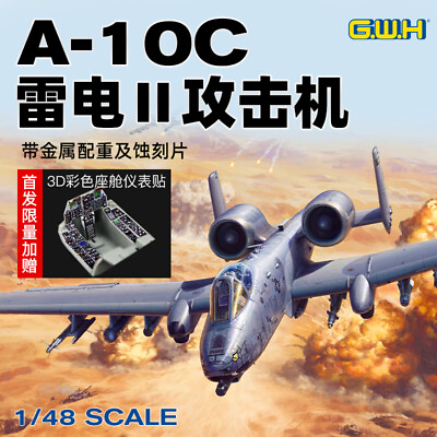 #ad #ad Great Wall Hobby L4829 A 10C Thunderbolt II Close Air Support Attack Aircraft $93.50