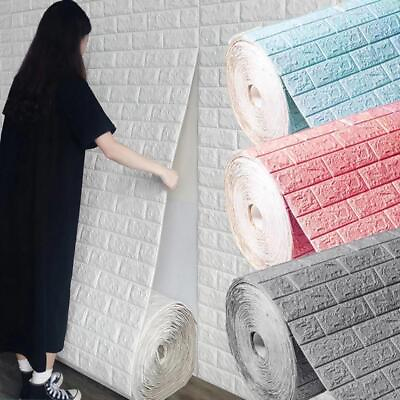 #ad #ad 3D Self Adhesive Wallpaper Waterproof Room Home Decoration Brick Wall Stickers $5.30