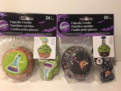 #ad WILTON CUPCAKE COMBO PARTY PACKS 2 PACKS OF 24 $9.99