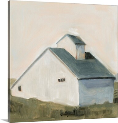 #ad Serene Barn I Canvas Wall Art Print Barn Home Decor $42.99