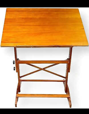 #ad Alvin SHOP607 Drafting Art Table Base ONLYAdjustable Height and Angles NEW BOX $120.00