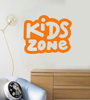 #ad Vinyl Wall Decal Kids Zone Child#x27;s Room Kids Baby Decoration Mural ig4972 $68.99