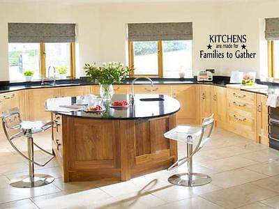 #ad KITCHENS ARE MADE FOR Wall Art Decal Kitchen Dining Room Lettering Words 60quot; $46.76