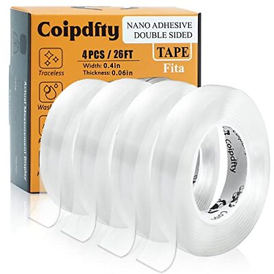 #ad Poster Tape for Walls Removable Mounting Tape Double Sided Tape Wall Safe Tape $21.59