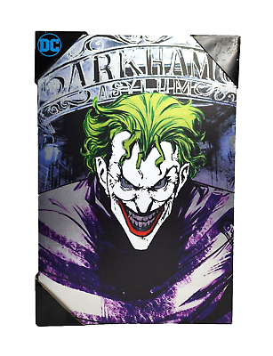 #ad DC The Joker Metallic Canvas Wall Art 12x16 $29.95