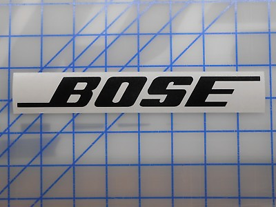 #ad Bose Sticker Decal 7.5quot; 11quot; Speaker Soundbar Headphones Earbuds Bluetooth Sub $2.99