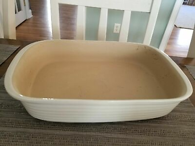 #ad PAMPERED CHEF Family Heritage Stoneware New Traditions Rectangular Baker 9 x 13quot; $48.77