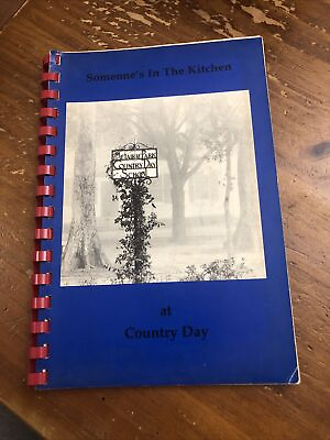 #ad #ad VINTAGE SOMEONE#x27;S IN THE KITCHEN AT METAIRIE PARK COUNTRY DAY SCHOOL COOKBOOK $15.00