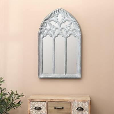 LuxenHome Arched Window Metal Wall Mirror $62.61