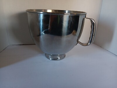 #ad KitchenAid Artisan 5 Quart Stainless *Mixing Bowl Only* Handle Large KSM150 $22.00