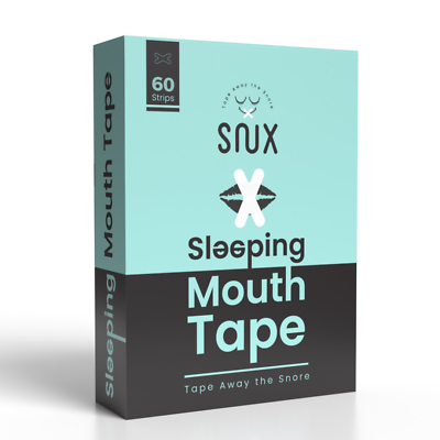 #ad Snux Mouth Tape For Snoring And Nasal Breathing 60 Strips $8.99