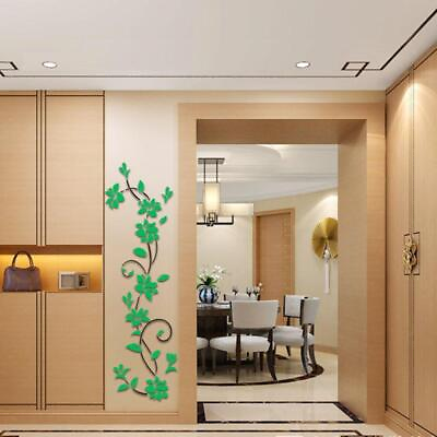 #ad Vine Flowers 3D Wall Sticker home wall decor Removable $7.26