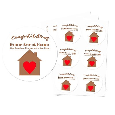 #ad I Love Referrals Sticker 2 Inch Home Sweet Home StickersNew Homeowner Label ... $20.76