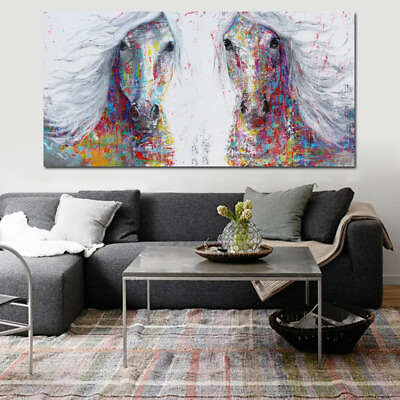 #ad Horse Animal Canvas Art Painting Print Wall Decor Canvas Poster $5.99