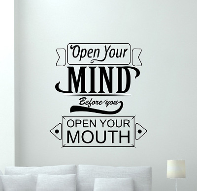 #ad Quote Wall Decal Office Home Vinyl Sticker Poster Business Decor Art Mural 33quo $29.97