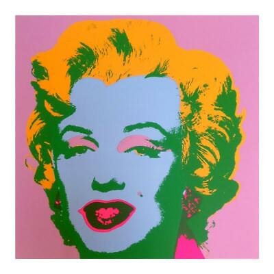 #ad Andy Warhol quot;Marilyn 11.28quot; Sunday B Morning Fine Art Silk Screen $750.00