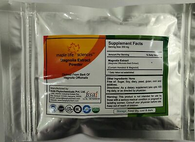 #ad Magnolia Bark 10:1 Extract Powder Honokiol amp; Magnolol Reduce anxiety $105.75