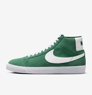 #ad Nike Blazer Mid #x27;77 Pine Green White Suede Sneakers CI1172 301 Men#x27;s Size 11.5 $120.00