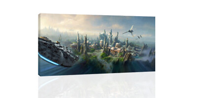 #ad Star Wars Planet CANVAS OR PRINT WALL ART $39.00
