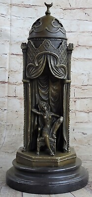 #ad Art Deco Museum Quality by Bergman Bronze Sculpture Highly Detailed Statue $199.50
