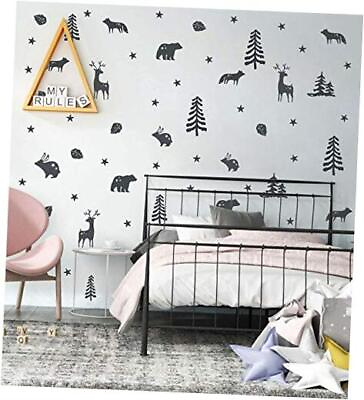 #ad Animal Wall Decals Tree Wall Stickers Woodland Nursery Wall Stickers Woodland $16.51