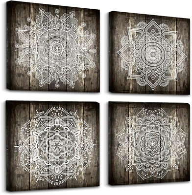 #ad Canvas Wall Art For Bedroom Wall Decor For Living Room Black And White Abstract $40.51