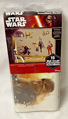#ad Star Wars Peel amp; Stick Wall Decals The Force Awakens 15 Decals $5.00