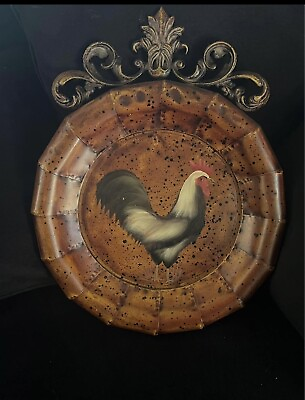 #ad rooster wall Plaque $30.00