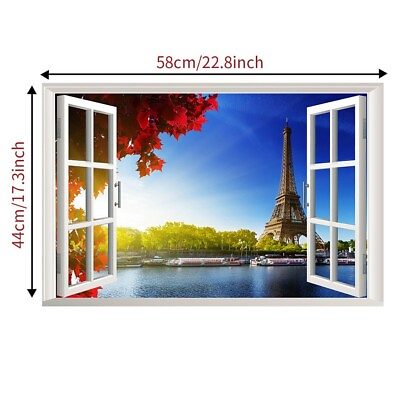 #ad Brand New Wall Stickers Decoration Removable 1 Set 3D Art Vinyl Stickers AU $23.10