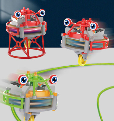 #ad DIY Tumbler Self Balancing Car Unicycle Walking Steel Wire Robot Gyro Childs Toy $19.45