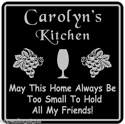 #ad #ad Personalized Kitchen Sign #2 Breakfast Diner Room Friends Decor Custom USA Made $25.85