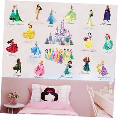 #ad Princess Wall Decals for Baby Girls Boys Kids Peel and Stick Wall Style a $24.25