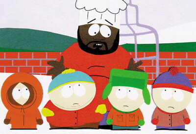 #ad 91141 SOUTH PARK TV SHOW THE BOYS amp; CHEF Decor Wall Print Poster $45.95