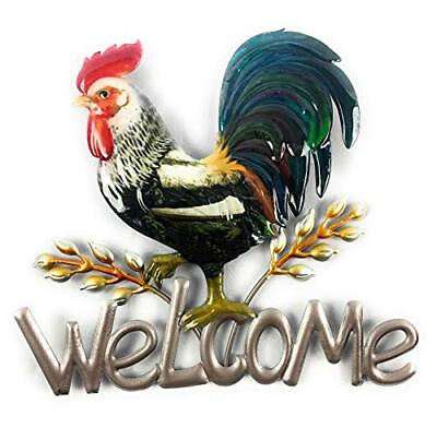 #ad Rooster Wall Plaque 12.25 inches $35.98