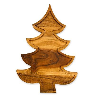 #ad #ad Christmas Tree Cutting Board for Kitchen Tree Shaped Wood Cutting Board with ... $41.74