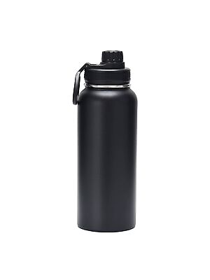 #ad Portable Insulated Water Bottle Sports Travel Double Wall Work Stainless Steel $60.59