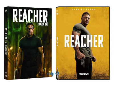 #ad Reacher: The Complete Season OneTwo 1 2 DVD 2022 3 Disc Box Set Region 1 New $12.50