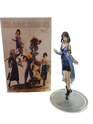 #ad Rear Vintage Final Fantasy VIII Rinoa Heartilly Figure With Square Enix Base $19.99