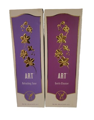 #ad Young Living ART Gentle Cleanser 3.0 Oz amp; Refreshing Toner 4 Oz New Sealed $49.99