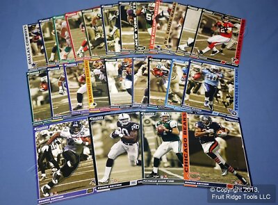 #ad NFL 2008 Rookie Class Peel amp; Stick Wall Fathead Tradeable Cards COMPLETE SET 5x7 $11.39