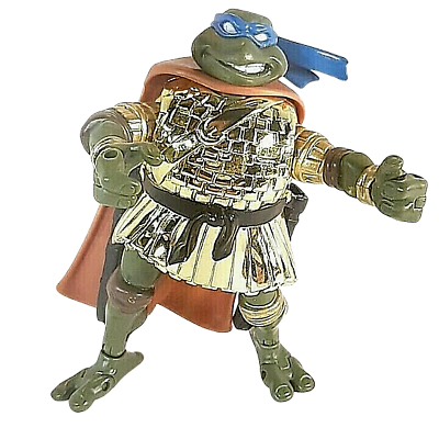 2004 Mirage Studio Toys Ninja Turtle TMNT Leonardo Gold Armor Action Figure $9.45