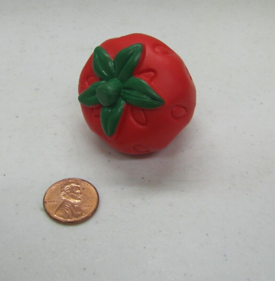 #ad RED STRAWBERRY Pretend Play Fruit Food Piece Prop Kitchen for Little Tikes $2.77