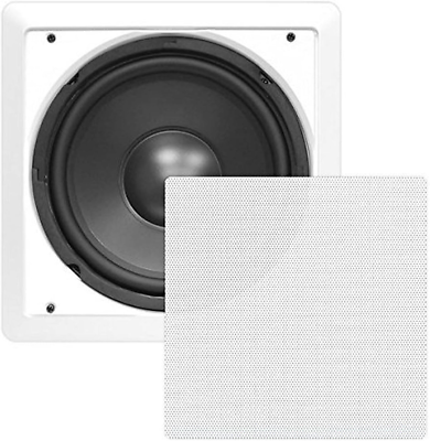 #ad Ceiling Wall Mount Enclosed Speaker 360 Watt Stereo In Wall In Ceiling 10quot; E $84.36