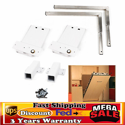 #ad #ad Vertical DIY Murphy Wall Bed Hardware Kit Springs Mechanism Size $72.56